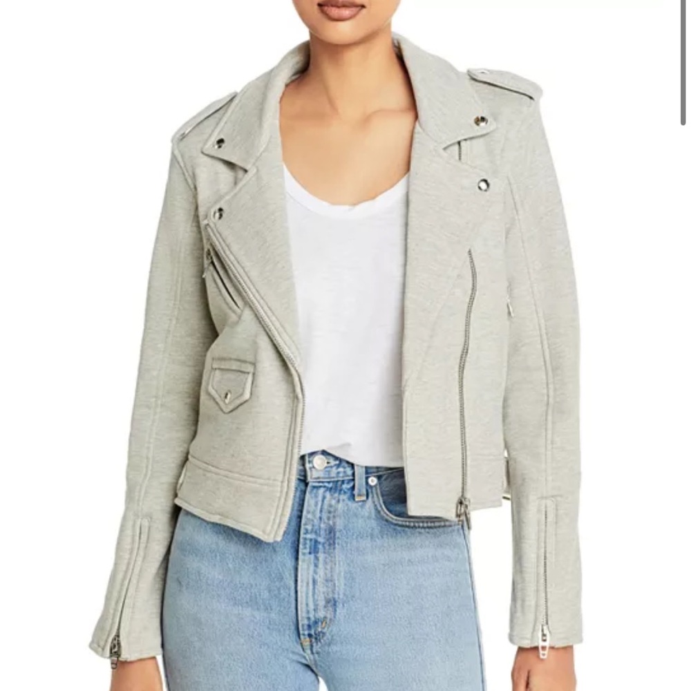 BLANKNYC Sweatshirt Moto Jacket
